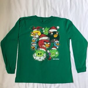 Angry birds full sleeve Tee size 18 (boy)